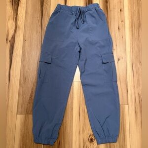 SHEIN Women's Slate Blue Cargo Joggers
